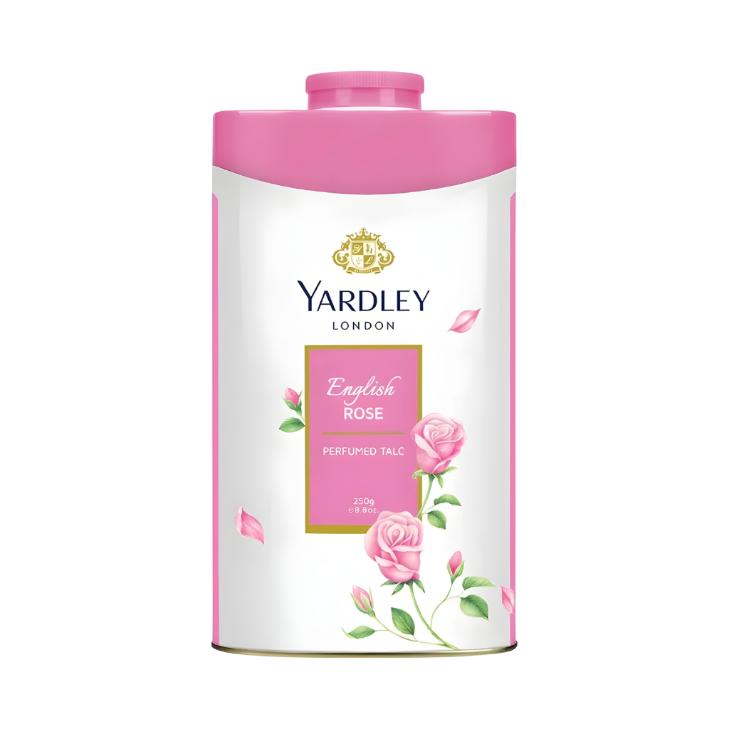Yardley English Rose Talcum Powder 250 g buy online USA - 1